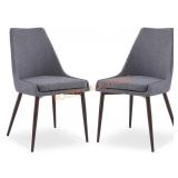 Set of 2 Poly&Bark Dining Chairs