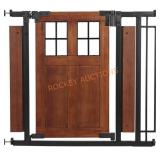 Evenflo Barn Door Walk-Thru Gate (Farmhouse