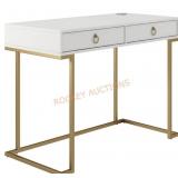 Dorel White Writing Desk