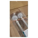 48"-84" Nickel Curtain Rods