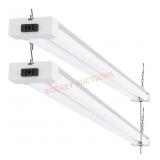 Sunco Lighting 2 Pack LED Utility Shop Light