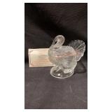 L.E.Smith Covered Turkey Dish