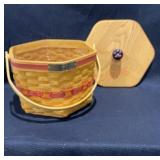 Longaberger Basket/lid 1997