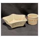 Longaberger Pottery Star & Crock