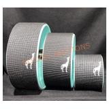 Plexus Yoga Exercise Wheels-set Of 3