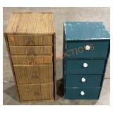 Pair Corrugated Storage Units