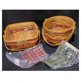 Longaberger Baskets,liners N Protectors