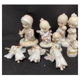 7 Precious Moments Figures