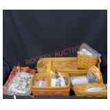Lot Longaberger Baskets & More