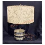 Retro Lamp & Shade 20" High