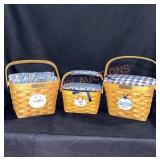 Longaberger Baskets, Liners,protectors