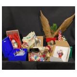 Box Lot Christmas Items & More