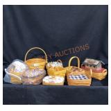 Longaberger Baskets,liners & More