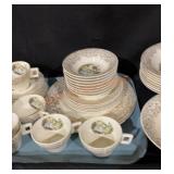 2 Tray Lots Patial Set Triumph China