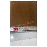 22"x 34"x 3" Display Case/lock & Key