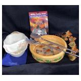 Tray Lot Autumn Items Pfaltzgraft Etc.