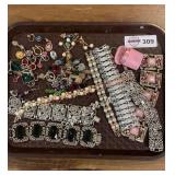 Tray Lot Of Miscellaneous Jewelry