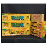 3 Crayola 18 Wheeler& 2 Car Banks