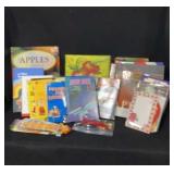 Box Lot Books & Book Markers