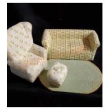 Angelina Ballerina Sofa, Chair, Ottoman, & Rug