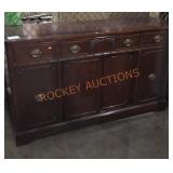 Dark Wood Heavy Buffet