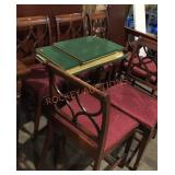 Formal Dining Table And Upholstered Chairs-6