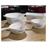 Set Of 4 Corning Dishes