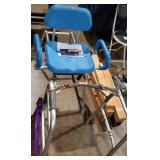 Shower Chair & Walker Lot