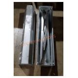 Set Of 2 Folding Metal Sawhorses