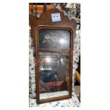 Vintage Hitchcock 16.5"×33" Wall Mirror