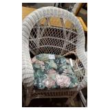 White Wicker Chair