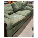 Green Sofa & Chair