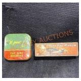 2 Fish Collector Tins