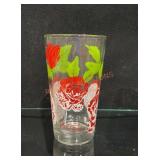 Variegated Rose Peanut Butter Glass 5"