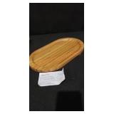 Pampered Chef Bamboo Appetizer Platter