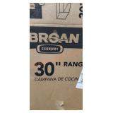Broan 30" Range Hood