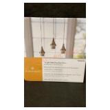 3-Light Mini Pendant Fitter