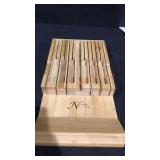 Bamboo Knife Organizer