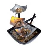 Envies scape 3 tier tabletop water fountain