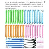42pcs magic hair curlers kit