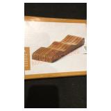 100% Natural Bamboo In-Drawer Knife Block