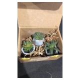 Set of 3 Fake Plants