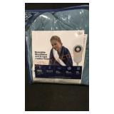 Reversible Microfleece and Sherpa Heated Throw