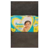 Box of Pampers Diapers