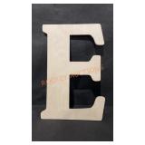 Wooden Letter E