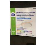 Smart Back-Lit Flushmount Ceiling Fixture