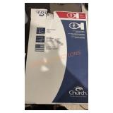 Church elongated toilet seat