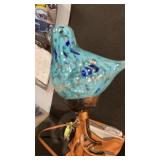 Exhart Solar Glass Garden Stake