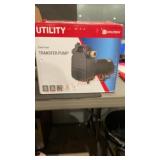 UTILITECH Cast Iron Transfer Pump