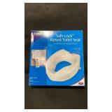 Safe Lock Raised Toilet Seat